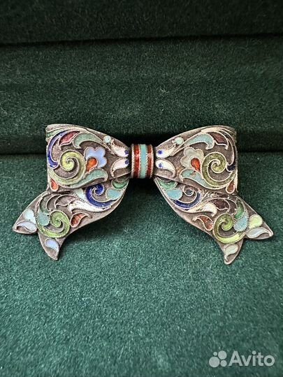 Брошь серебро