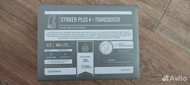 Эхолот Garmin Striker 4 plus