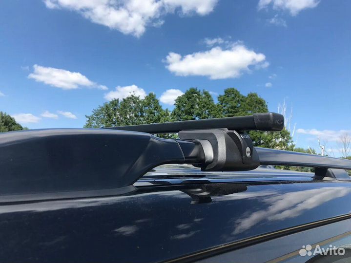 Багажник Inter Titan на рейлинги 130см прямоугольн