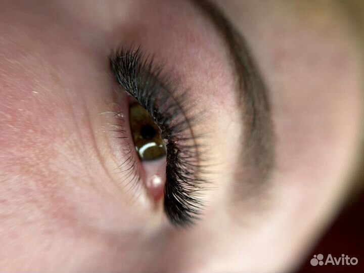 Наращивание ресниц с выездом на дом