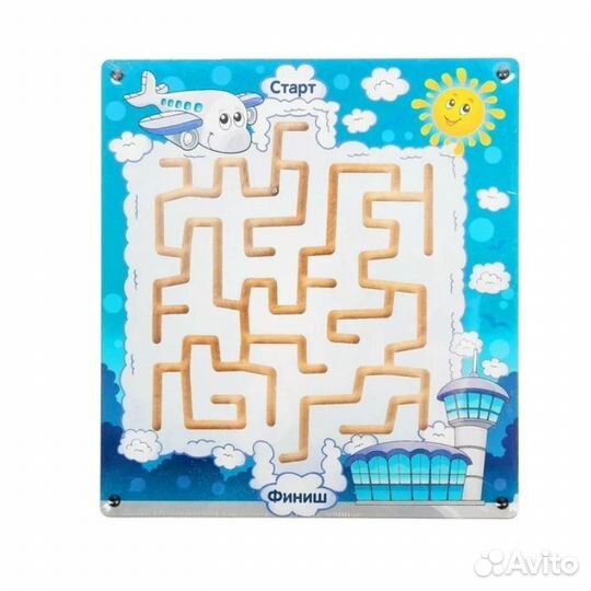 Детский игровой лабиринт с мячиком 