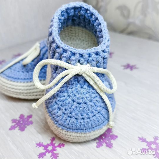 Пинетки вязаные