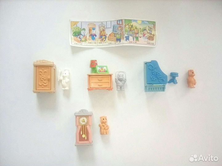 Игрушки из разных серий