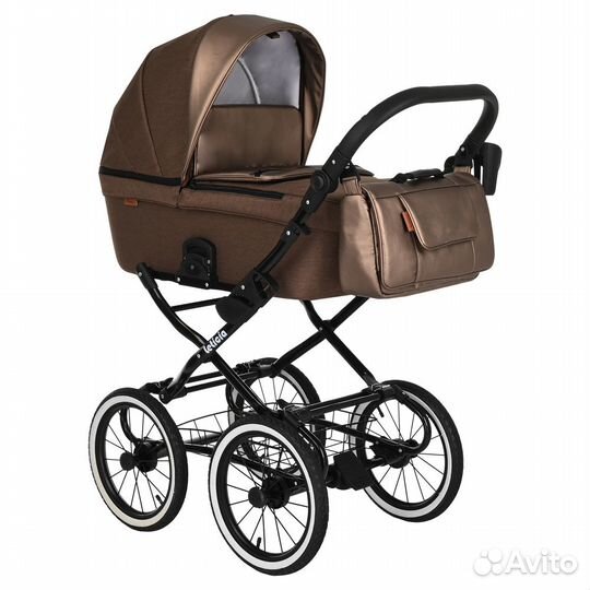 Pituso Коляска 1 в 1 Leticia Classic короб Mocco+К