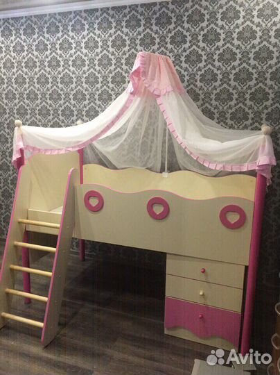 Кровать-чердак