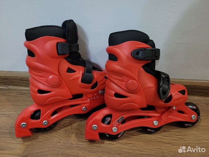 Роликовые коньки детские раздвижные, р.28-31