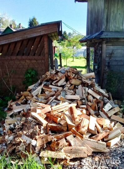 Дрова в укладку