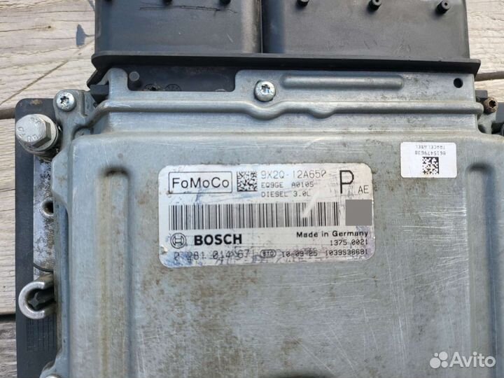 Блок управления двигателя двс Jaguar XJ X351 3.0