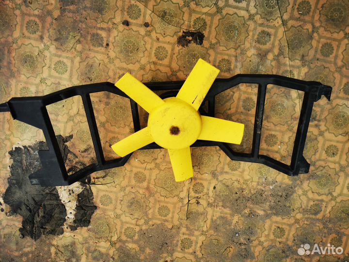 Вентилятор радиатора Ford fiesta(fusion)