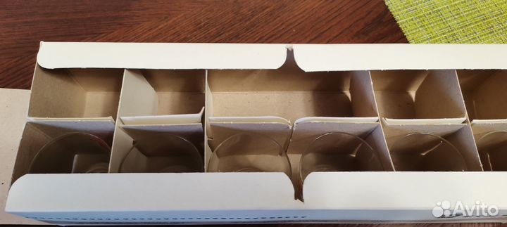 Набор из 12 стопок, новый