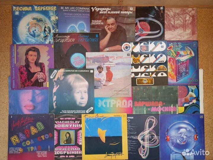 Пластинки виниловые новые и б/у