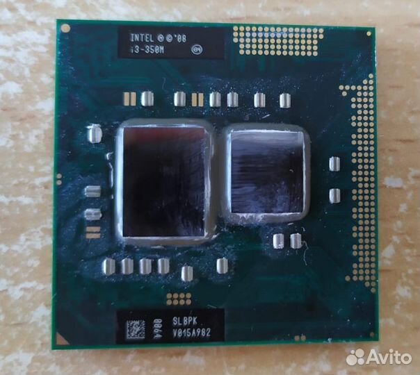 Процессор intel core i3 350m