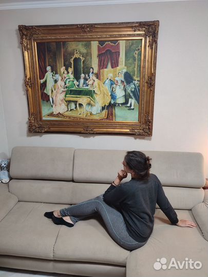 Картина маслом на холсте большая