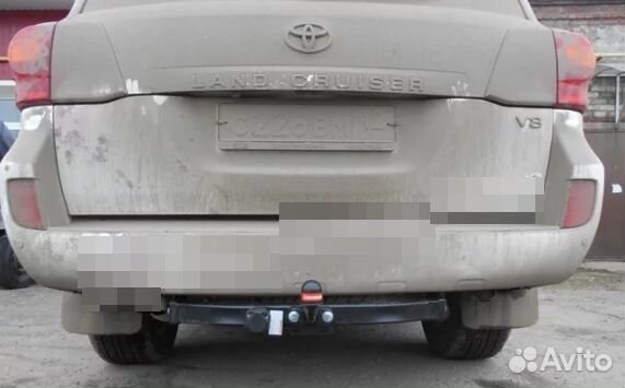 Фаркоп Тойота (Toyota) Land Cruiser 200 2007, Le