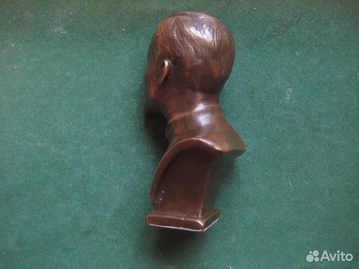 Бюст Дзержинского, бронза