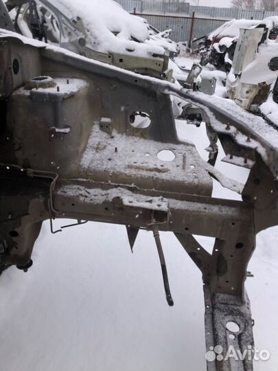 Лонжерон четверть лев chevrolet aveo T250 1.4 мт с