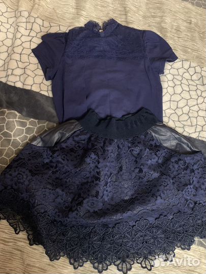 Форма синяя 134-145 2-3 кл