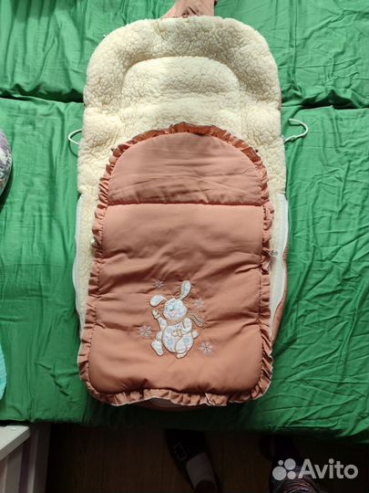 Зимний конверт овчина