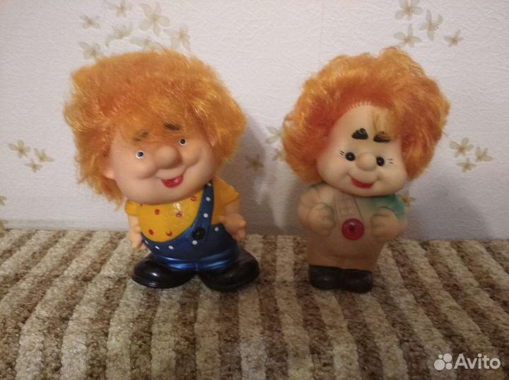 Резиновые игрушки СССР