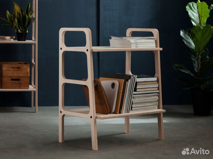 Тумба - стеллаж (2 полки)