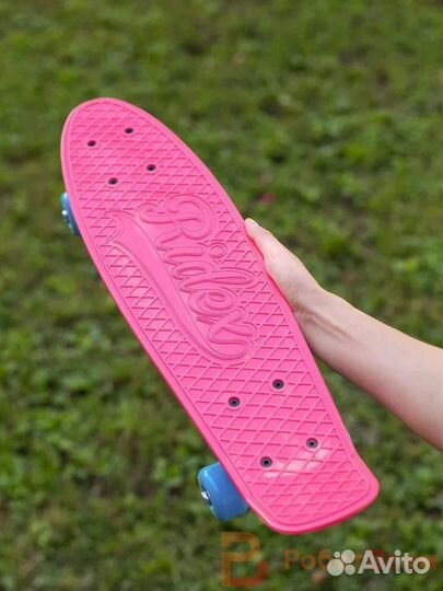 Круизер пластиковый (пенни борд) Ridex Fluffy 22