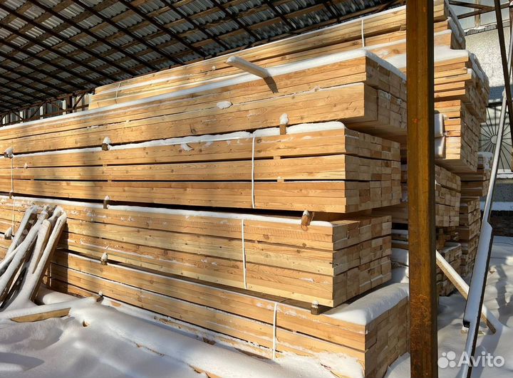 Брус, доска обрезная