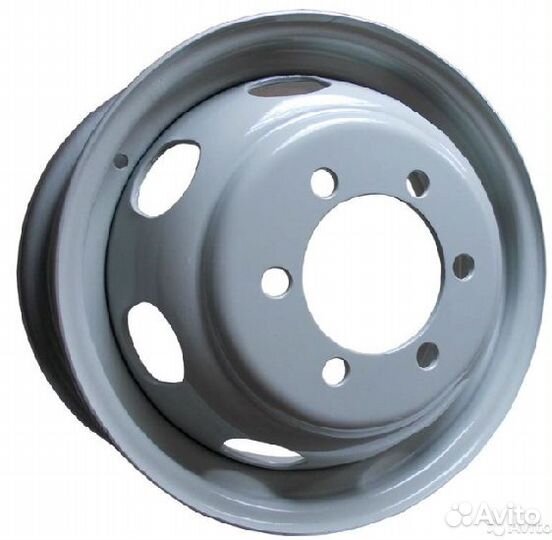 Диск тзск Газель 5.5x16 6x170 ET105 DIA130 серебри