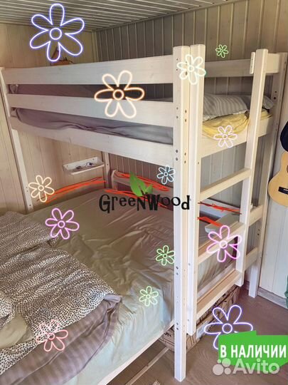 Кровать чердак