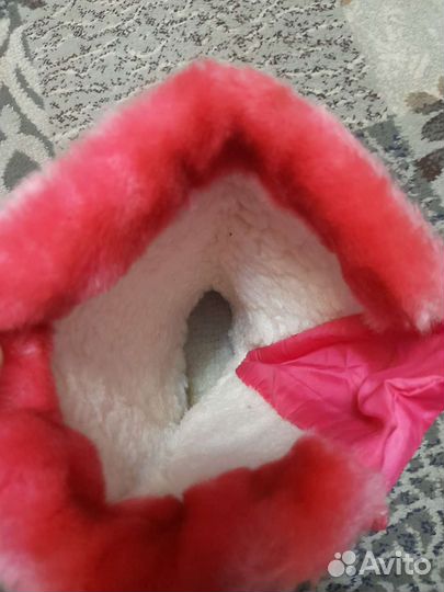 Зимние женские сапоги 38 дутики