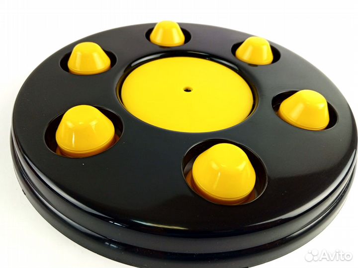 Колпаки газель черные с желтыми колпачками