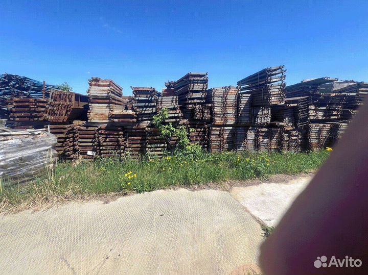Щитовая опалубка б/у