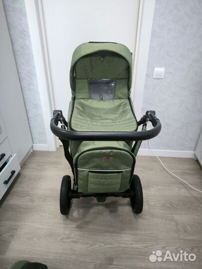 Коляска 2 в 1 Adamex Amelia +адаптеры для люльки