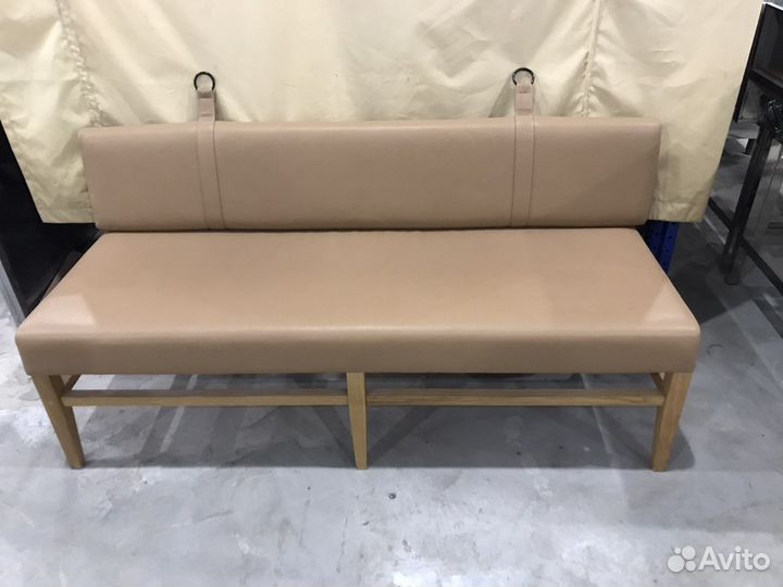 Лавка-диван со съёмной спинкой