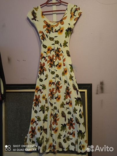 Платье, США, хлопок