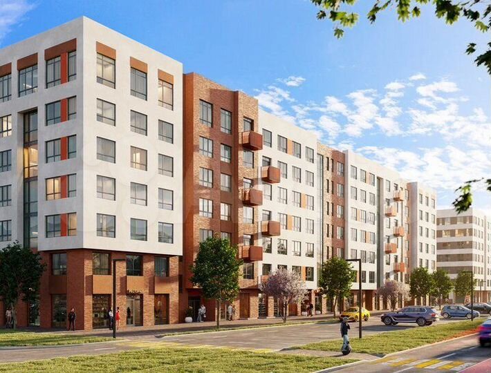 1-к. квартира, 46,8 м², 1/7 эт.