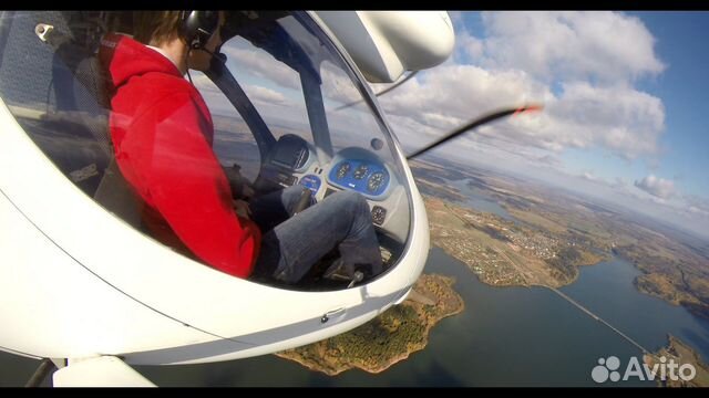 Полёт для одного на легкомоторном самолёте