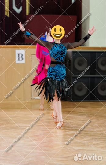 Платье для бальных танцев латина