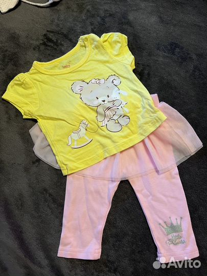 Вещи пакетом на девочку 56-62