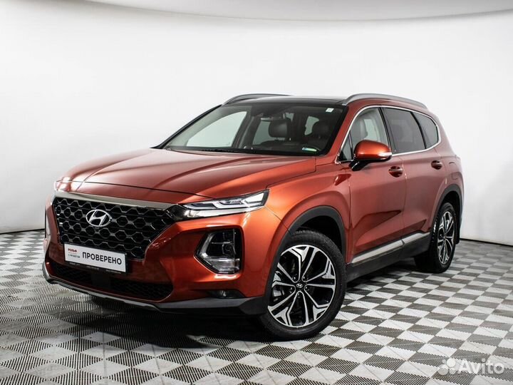 Hyundai Santa Fe 2.0 AT, 2018, 75 224 км