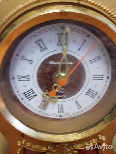 Часы настольные Янтарь ссср. Рабочие