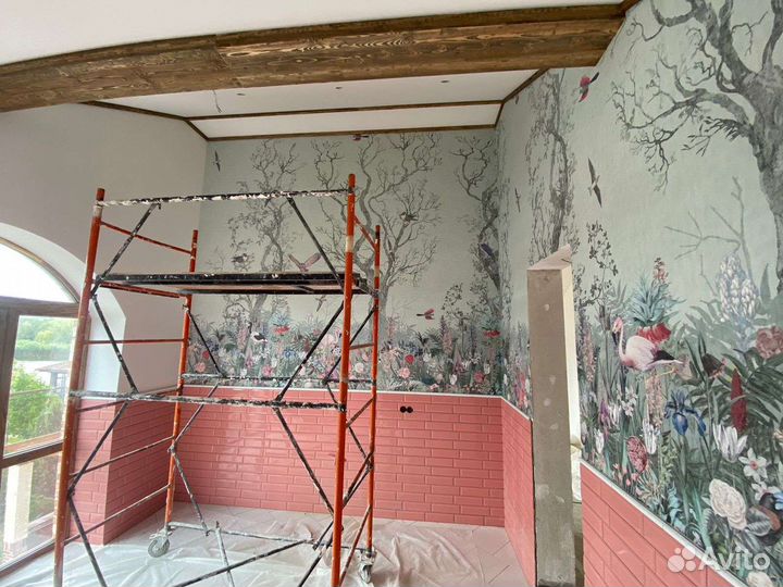 Ремонт и отделка.Малярные работы,ламинат,плинтуса