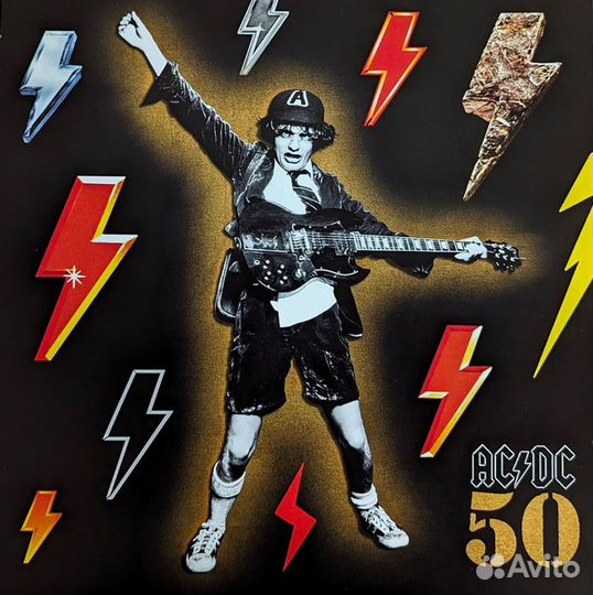 Виниловая пластинка AC/DC - The Razors Edge (Limited 50th Anniversary Edition, Gold Vinyl LP)