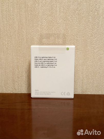 Провод Apple USB-C на Lightning 1 метр (новый)