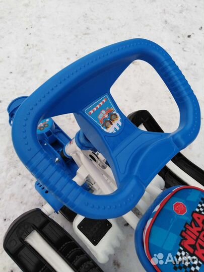 Новый Снегокат ника с колесами тс6