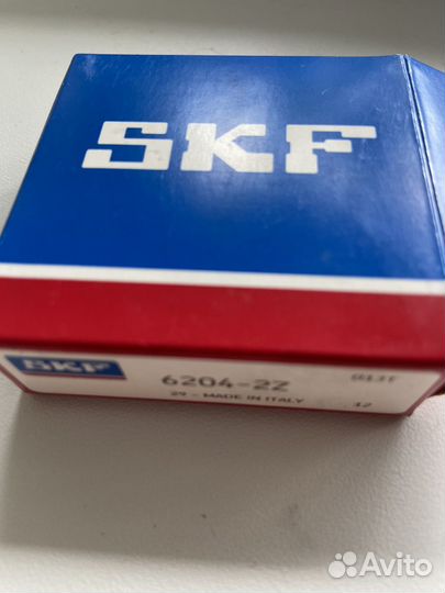 Подшипники SKF 6204-2Z, 6205-2Z