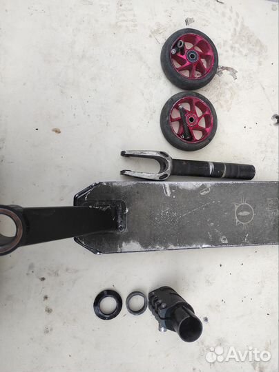 Запчасти на трюковой самокат