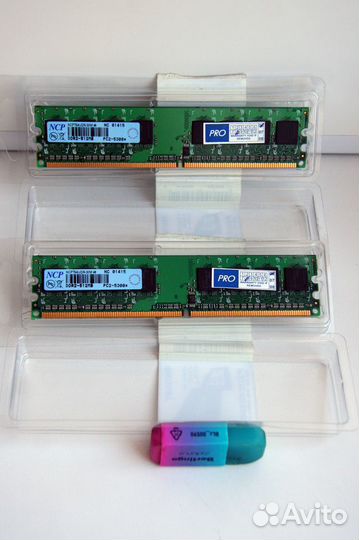 Оперативная память DDR2-2 шт