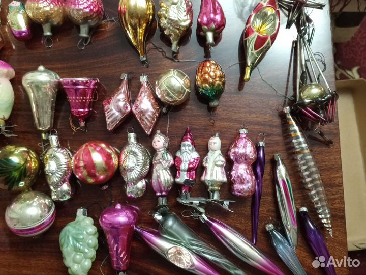 Ёлочные игрушки СССР