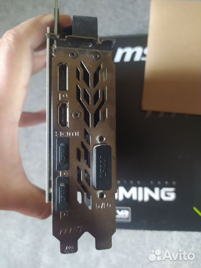 GTX 1070 Ti 8gb MSI Titanium, пломба, комплект