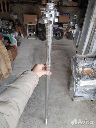 Штанга torneo 1700 гриф с замками